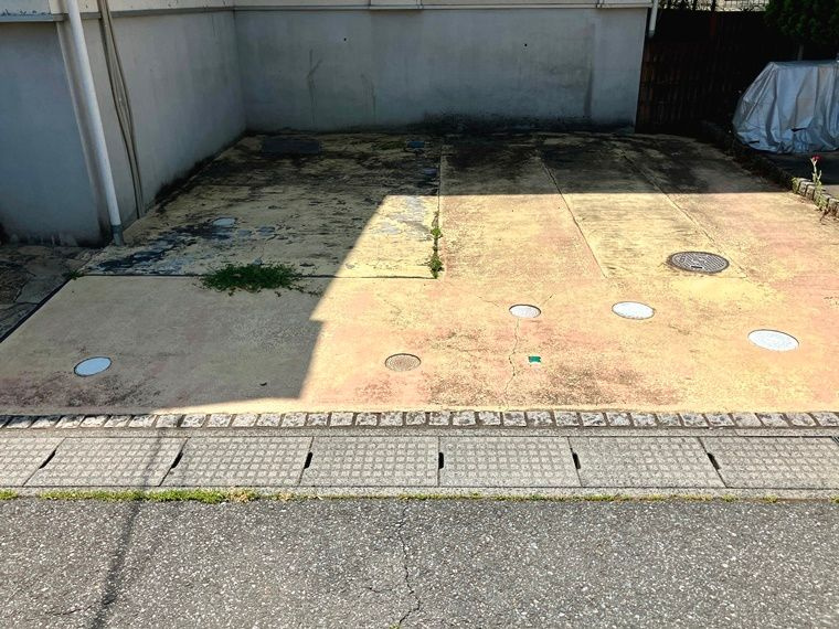 手賀の杜戸建の駐車場|駐車場です