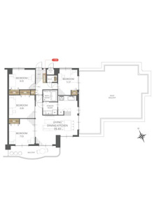 【間取り】ライオンズマンション三原第２ 