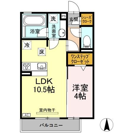 グレース川八の間取り