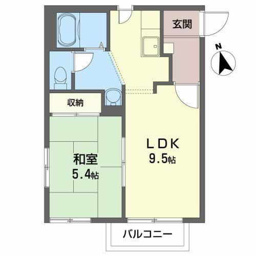 リオ・セレッソ Ｂの間取り