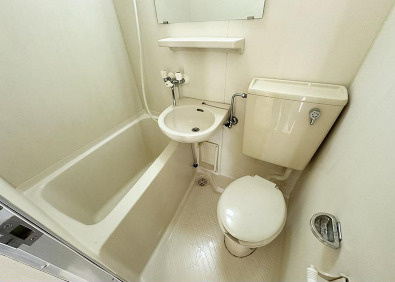 【一人暮らしの方向け】高知市はりまや町2丁目アルファはりまやばし　中古マンションのその他|まとめてお掃除ラクラク！便利なユニットバス。