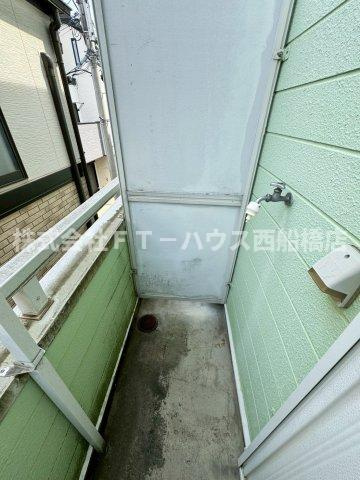 グリーンターフ鬼高のバルコニー