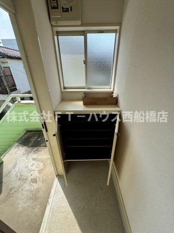 グリーンターフ鬼高のバルコニー
