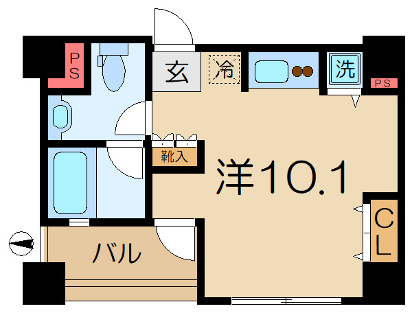 【間取り】 | パークアクシス横浜井土ヶ谷