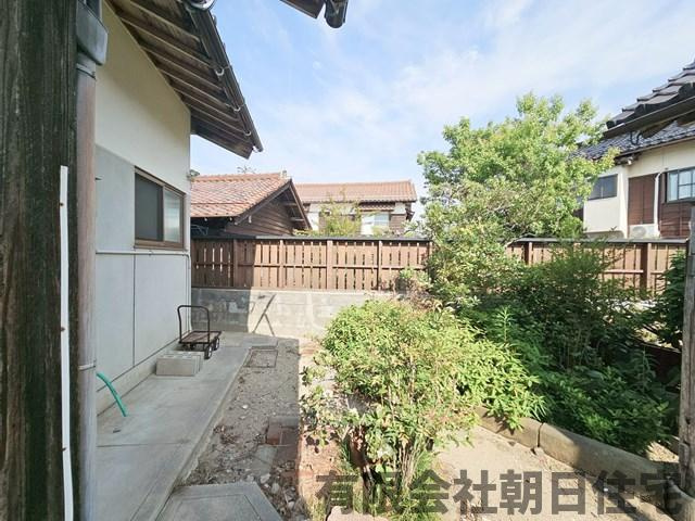 【庭】 | 鹿島町古浦中古戸建 | たまにはお庭で休日を過ごしてみるのもよいかもしれません