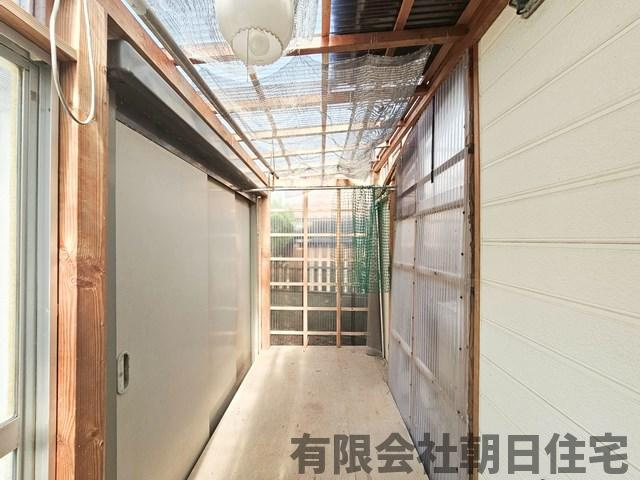 【バルコニー】 | 鹿島町古浦中古戸建 | 陽当たり良好なバルコニーです