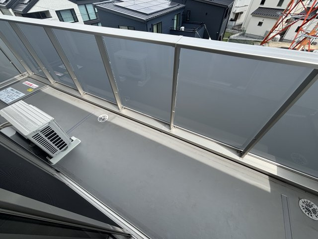 ルーチェ・フォレのバルコニー
