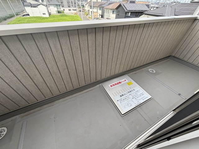 ルーチェ・フォレのバルコニー