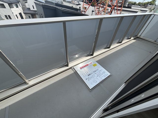 ルーチェ・フォレのバルコニー