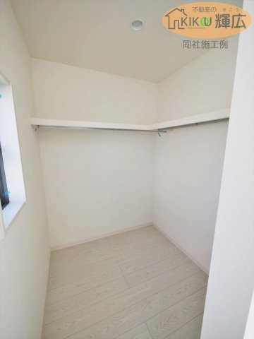 姫路市北原7期（全2棟）1号棟の収納|同社施工例です。