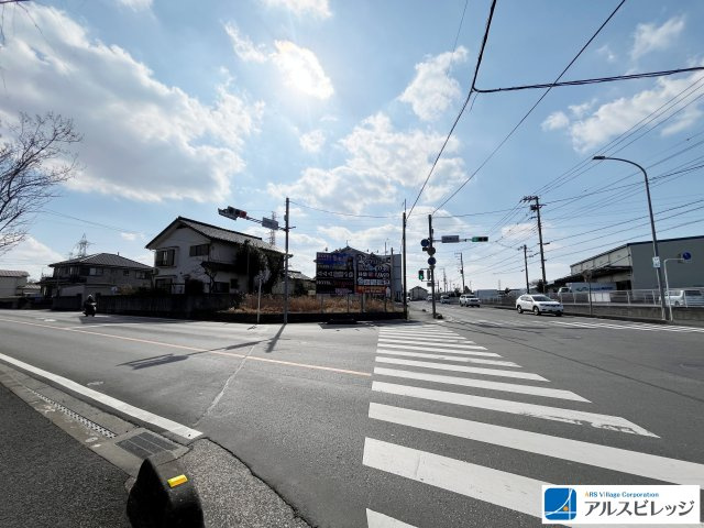 売地／入間郡三芳町北永井の前面道路含む現地写真|現況写真です