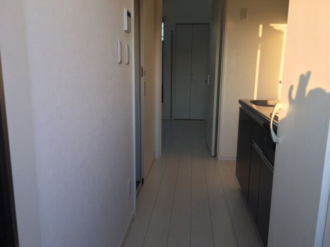 アラブランシュ中村の玄関