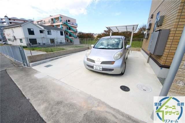 ラビエールの駐車場|※パース写真