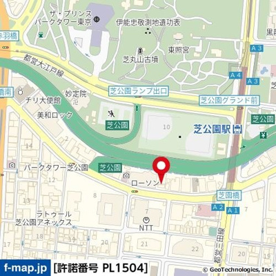 【地図】 | グランド・ガーラ芝公園