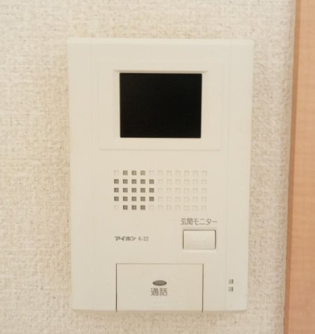 レオパレスブルファーニⅡのセキュリティ|モニター付きインターフォン