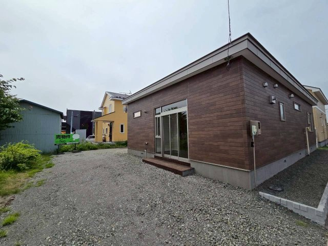 北見団地6丁目【新築】平屋の外観