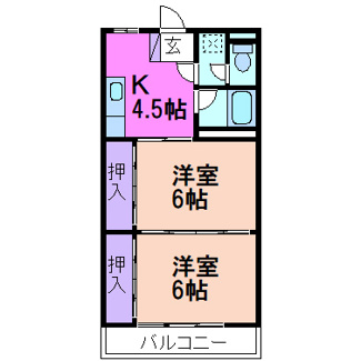 【間取り】 | ロイヤルハイツ（マンション） | 間取りです