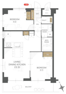 【間取り】ライオンズマンション壺屋第２ 