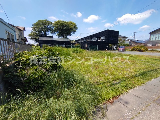 【外観】 | 久喜市原　土地 | 南東側道路に接しており日当たりも良好！