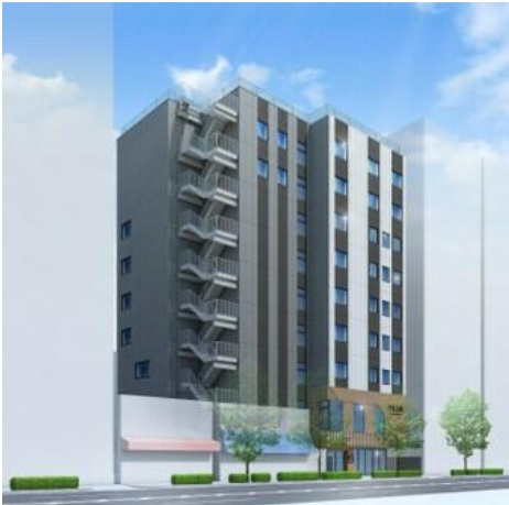 GRAND HOSTEL LDK 大阪新世界の外観