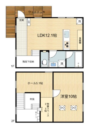 ラグーナテラス　D棟の間取り