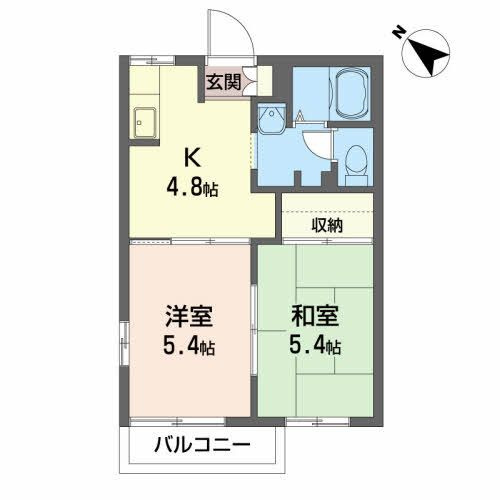 ディアスＺＥＮ Ｂの間取り