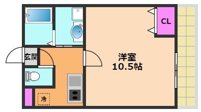 【間取り】 | プライムコート南松原