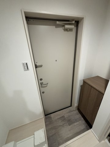 川崎市多摩区登戸のアパートの玄関