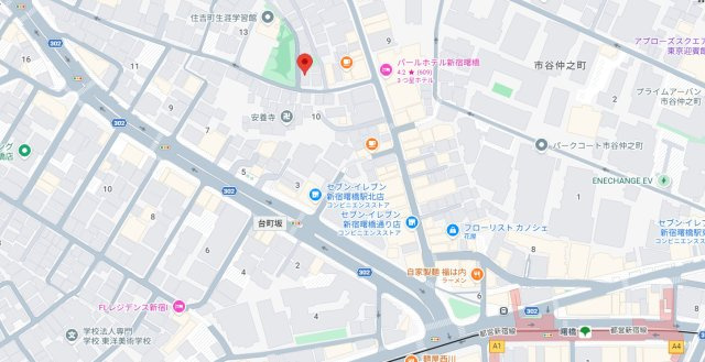 さつきビルの地図