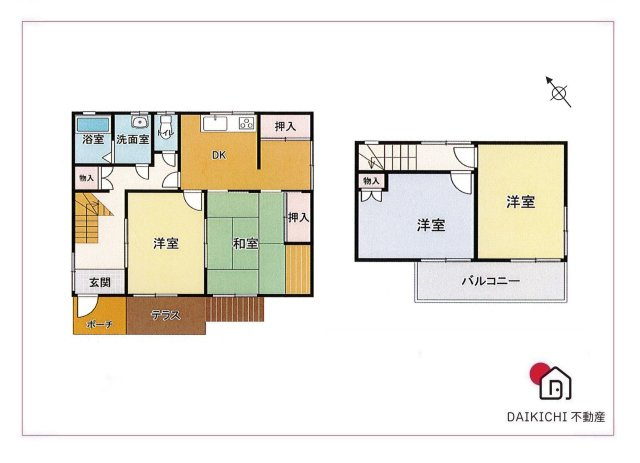 【間取り】 | 深谷市人見　中古戸建