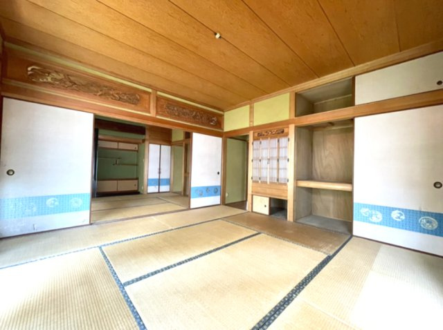 鹿児島市永吉二丁目戸建の和室|１階和室(8畳)の様子です