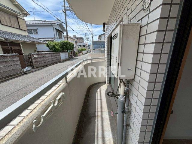 サニーサイド豊中のバルコニー