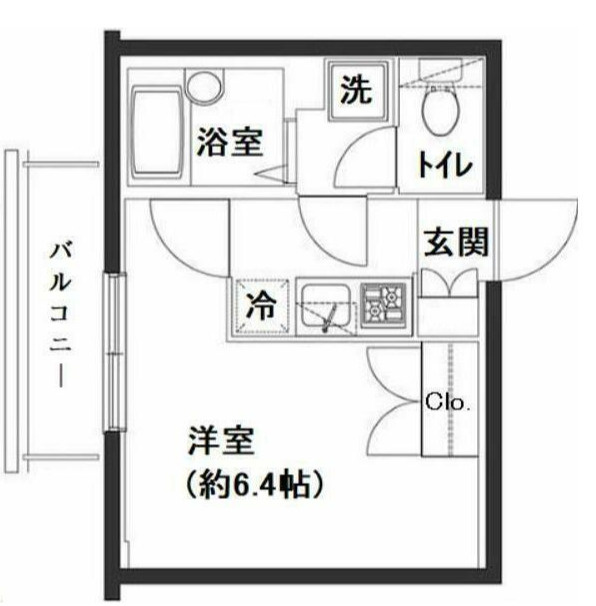 ヴィルト笹塚ツインⅡの間取り