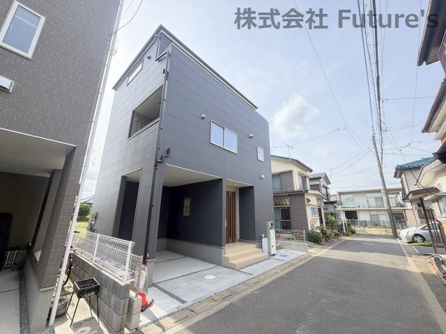 三郷市彦川戸1丁目　新築戸建　全1棟の前面道路含む現地写真|前面道路含む現地写真です。