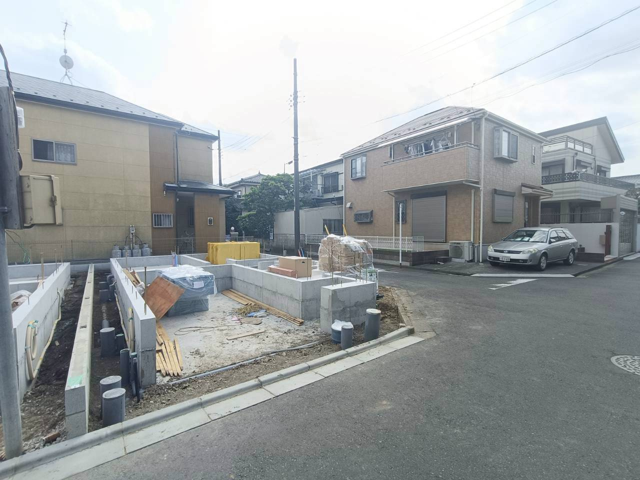 八潮市　八潮6丁目　新築戸建　全2棟の外観|外観です