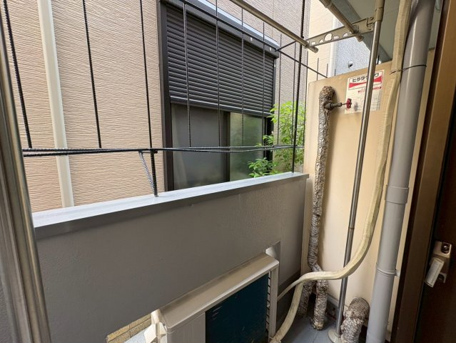 パールハイツのバルコニー