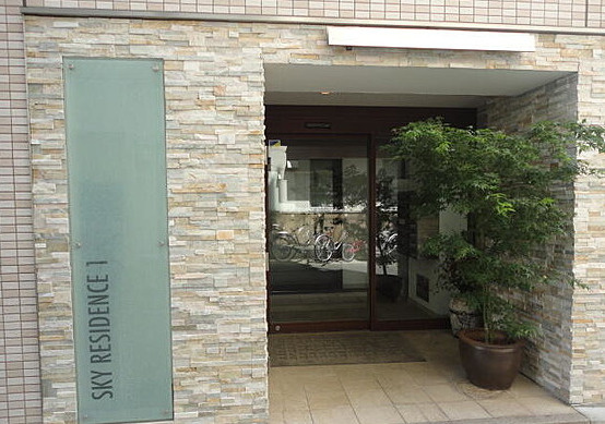 SKY RESIDENCEのエントランス
