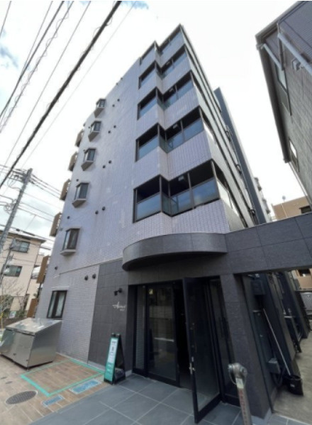 目黒区五本木２丁目の賃貸マンションの外観