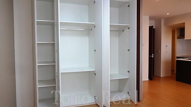 コンフォリア赤坂の収納