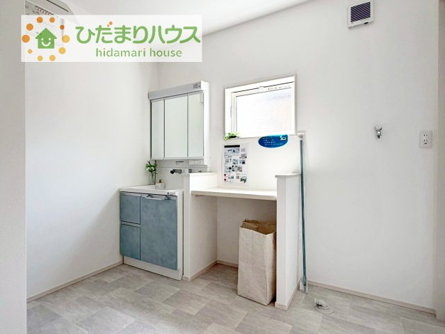 【独立洗面台】 | 土浦市右籾　新築戸建 | シンプルで使い勝手の良い独立洗面台！