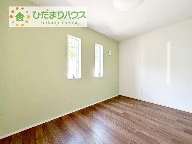 【洋室】 | 土浦市右籾　新築戸建 | お掃除しやすく、清潔感を保てるのでダニも発生しにくいフローリング♪