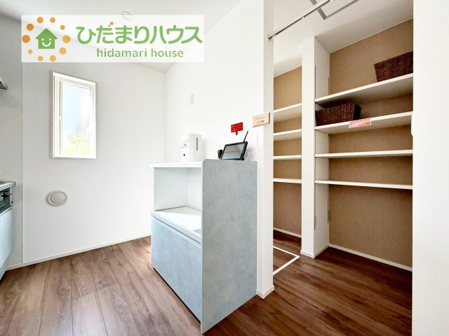 【収納】 | 土浦市右籾　新築戸建 | 備え付け収納で、スッキリお片付け！