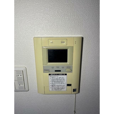 【セキュリティ】 | LUビル | モニター付きインターホンで防犯面も安心です！