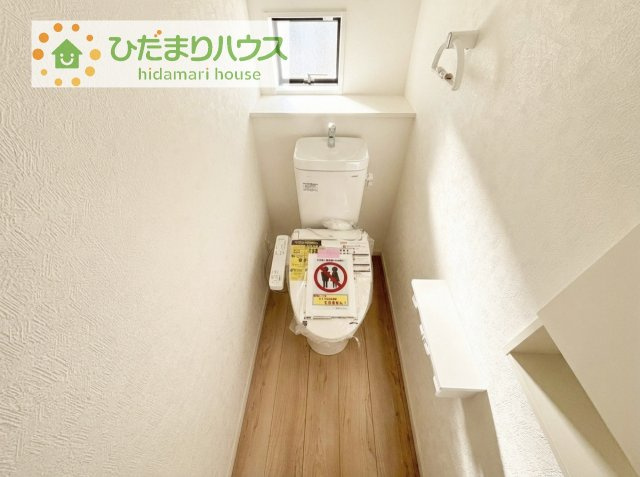 【トイレ】 | 土浦市神立町第8　新築戸建　3号棟 | トイレは1F、2F共に完備！取り合いになることがありませんね(^^)/
