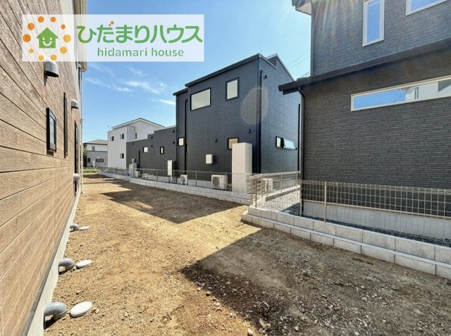 【庭】 | 土浦市神立町第8　新築戸建　3号棟 | お子様の元気なお外遊びも、自宅のお庭なら安心ですね(^^♪
