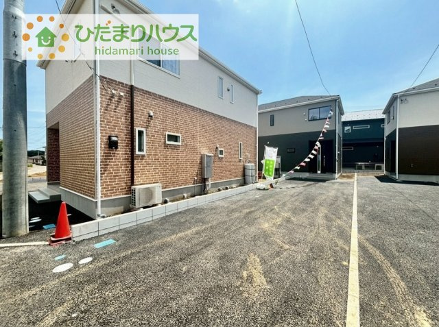 【駐車場】 | 土浦市神立町第8　新築戸建　3号棟 | マイホームなら駐車場代がかかりません！しかも、自宅の駐車場で洗車ができます！今までコイン洗車に行っていた手間も省けて、節約にもつながります(^^♪