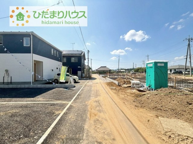 【前面道路含む現地写真】 | 土浦市神立町第8　新築戸建　3号棟 | 今から見たいも大歓迎！！お気軽にお問い合わせください！