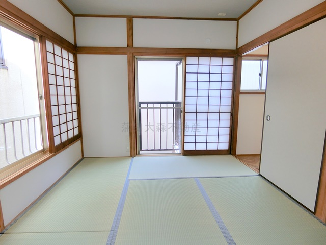 大田区北糀谷貸家の和室