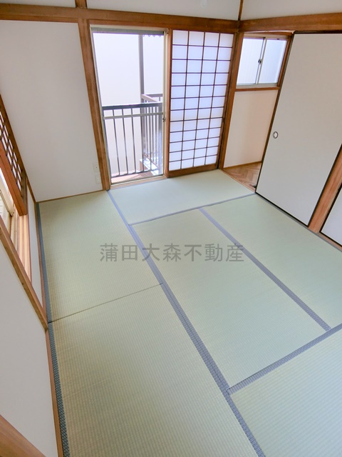 大田区北糀谷貸家の和室
