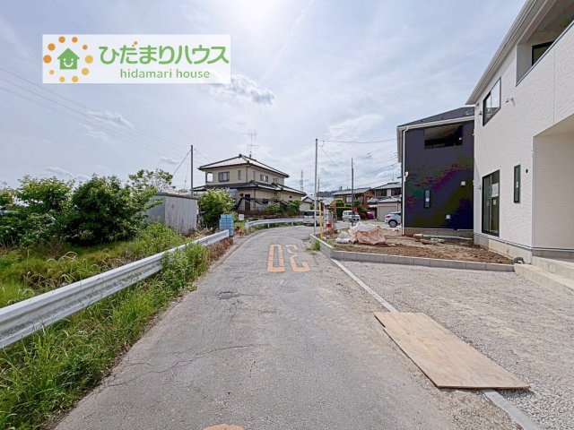 【前面道路含む現地写真】 | 筑西市二木成第2　新築戸建　2号棟 | 5月25日撮影